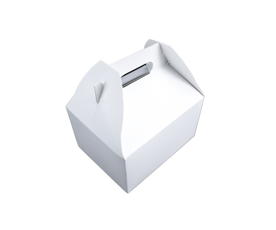 Southern Champion White Picnic Barn Carryout Container (9.0625 in. x 7.0625 in. x 5 in., 125 Containers/CS)